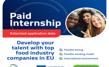 Przedłużenie rekrutacji do międzynarodowych staży EIT Food RIS Fellowships!