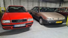 Od lewej: Audi 80 B4