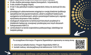 Program stypendialny HSW S.A
