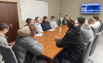 Wizyta studentów Wydziału Mechaniczno-Technologicznego PRz w firmie Wobistal